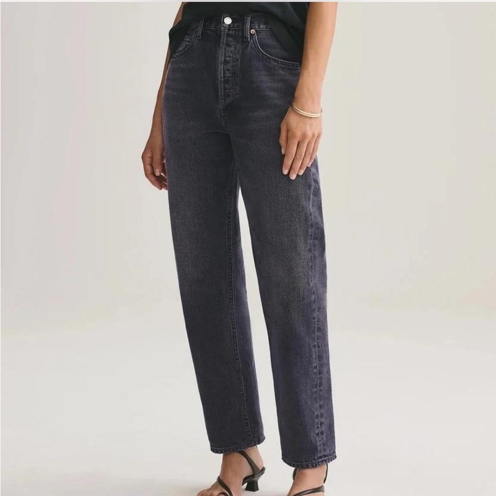 Agolde 90s mid rise jeans in photogram